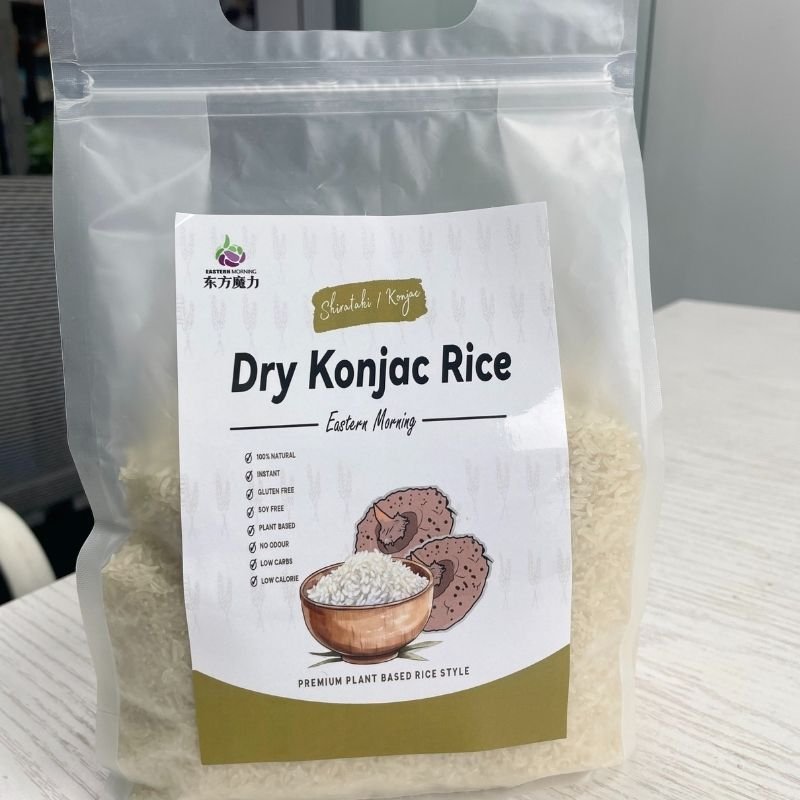 organic shirataki rice wholesale packaging